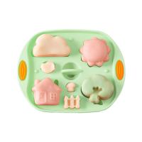 DIY Epoxy Mold Set, Silicone, for children, more colors for choice, 153x121x30mm, Sold By PC