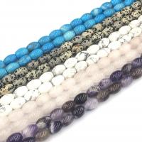Gemstone Jewelry Beads, Natural Stone, Drum, polished, DIY, more colors for choice, 10x14mm, Sold Per Approx 15 Inch Strand