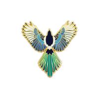 Zinc Alloy Brooches Eagle 18K gold plated fashion jewelry & for woman nickel lead & cadmium free Sold By PC