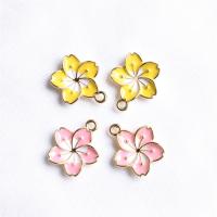 Zinc Alloy Enamel Pendants plated fashion jewelry & DIY & for woman nickel lead & cadmium free Sold By PC