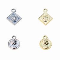 Zinc Alloy Pendants plated Unisex nickel lead & cadmium free Sold By PC