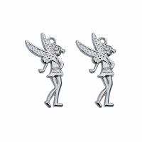 Zinc Alloy Pendants Angel plated Unisex nickel lead & cadmium free Sold By PC