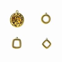 Zinc Alloy Pendants gold color plated Unisex nickel lead & cadmium free Sold By PC