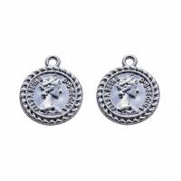 Zinc Alloy Pendants plated Unisex nickel lead & cadmium free Sold By PC