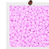 Seme Beads solido vetro di colore, Perle di vetro, Cerchio, placcato, DIY & colore solido, nessuno, 4mm, 44Borsesacchetto/lotto, Venduto da lotto