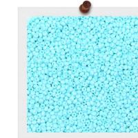 Seme Beads solido vetro di colore, Seedbead, Cerchio, placcato, DIY, nessuno, 3mm, 44Borsesacchetto/lotto, Venduto da lotto