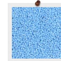 Seme Beads solido vetro di colore, Seedbead, Cerchio, placcato, DIY & colore solido, nessuno, 2mm, 44Borsesacchetto/lotto, Venduto da lotto