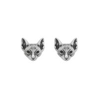 Tibetan Style Stud Earring, fashion jewelry & for woman, nickel, lead & cadmium free, 10mm, Sold By Pair