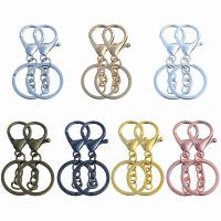 Tibetan Style Key Clasp Setting, plated, DIY, more colors for choice, nickel, lead & cadmium free, 30x67mm, Sold By PC