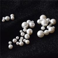 ABS Plastic Beads ABS Plastic Pearl Round stoving varnish DIY Sold By PC