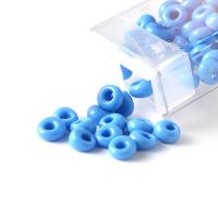 Perles en verre rocaille opaque, Des billes de verre, larme, DIY, plus de couleurs à choisir, protéger l'environnement, sans nickel, plomb et cadmium, 5mm, Vendu par boîte