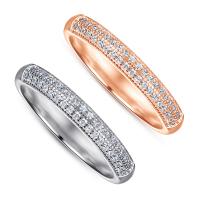 Cubic Zirconia Micro Pave 925 Sterling Silver Rings, plated, different size for choice & micro pave cubic zirconia & for woman, more colors for choice, 1mm, US Ring Size:5-10, Sold By PC