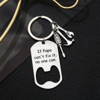 Stainless Steel Key Clasp 304 Stainless Steel Unisex 50*28mm 30mm Sold By PC