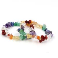 Natural Stone Bracelet irregular fashion jewelry & for woman 3-8mm Length Approx 7.48 Inch Sold By PC