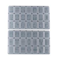 DIY Epoxy Mold Set, Silicone, different styles for choice, 295x167x24mm, Sold By PC