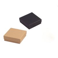 Jewelry Gift Box, Paper, with Sponge, Square, hardwearing & different size for choice, more colors for choice, 90x90x30mm, Sold By PC