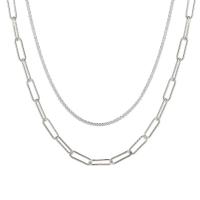 Zinklegierung Schmuck Halskette, Modeschmuck & verschiedene Stile für Wahl & für Frau, frei von Nickel, Blei & Kadmium, verkauft von PC