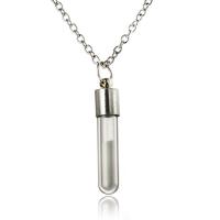 Beleuchtetem Halskette, Zinklegierung, mit Nachtlicht+Stein, für Frau & glänzend, gemischte Farben, 29x6mm, Länge:50 cm, verkauft von PC