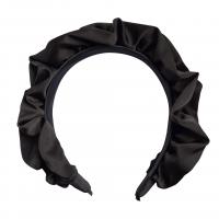 Bandeaux pour les cheveux, soie, bijoux de mode & pour femme, noire, 170x70mm, Vendu par PC