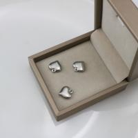 Stainless Steel Heart Pendants, 304 Stainless Steel, machine polished, fashion jewelry & DIY & Unisex, 15x15x3.50mm, Sold By PC