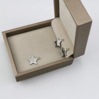 Stainless Steel Pendants 304 Stainless Steel Star machine polished fashion jewelry & DIY & Unisex original color Sold By PC
