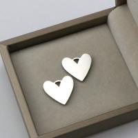 Stainless Steel Heart Pendants, 304 Stainless Steel, machine polished, fashion jewelry & DIY & Unisex, original color, 20x19x1.70mm, Sold By PC