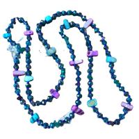 Ожерелье из кристаллов, Ракушка, с Кристаллы, Женский, Много цветов для выбора, длина 107 см, продается PC