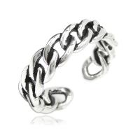 Brass Cuff Finger Ring plated Adjustable & for woman silver color 17mm Sold By PC