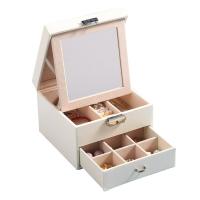 Multifunctional Jewelry Box PU Leather Sold By PC