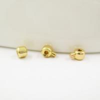 metal Perla de posicionamiento, Bricolaje, dorado, libre de níquel, plomo & cadmio, 3.20mm, Vendido por UD