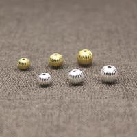 Brass Jewelry Beads Pumpkin plated DIY nickel lead & cadmium free Sold By PC