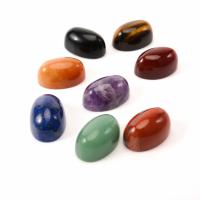 Natural Gemstone Cabochons, Natural Stone, Oval, polished, different materials for choice, more colors for choice, 30x20x14mm, Sold By PC