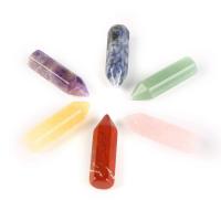 Kamień naturalny Ozdoba, Artemis, obyty, do wyboru różne materiały, dostępnych więcej kolorów, 10x35mm, sprzedane przez PC