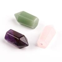 Dragi kamen perle Nakit, Prirodni kamen, Metak, uglađen, možete DIY & različiti materijali za izbor, više boja za izbor, 20x9mm, Prodano By PC