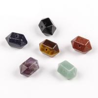 Gemstone Medálok Ékszer, Természetes kő, Golyó, csiszolt, DIY & különböző anyagok a választás, több színt a választás, 21x12mm, Által értékesített PC