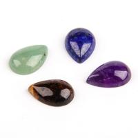 Natural Gemstone Cabochons, Natural Stone, Teardrop, polished, DIY & different materials for choice, more colors for choice, 18.50x13x5mm, Sold By PC