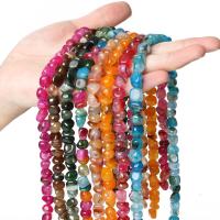 Natural Dragon Veins Agate Beads, irregular, polished, DIY, more colors for choice, 10mm, Sold Per Approx 15 Inch Strand