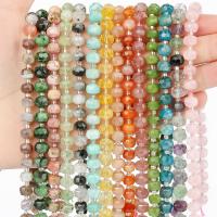 Mixed Gemstone Beads, with Seedbead, polished, DIY & different size for choice & faceted, Sold Per Approx 7.5 Inch, Approx 15 Inch Strand