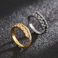 Stainless Steel Finger Ring 316L Stainless Steel Vacuum Ion Plating fashion jewelry & for man 6mm Sold By PC