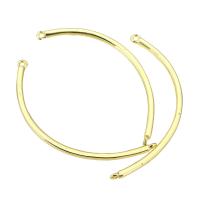 Brass Jewelry Connector, gold color plated, fashion jewelry & DIY, golden, 47x18x2mm, Hole:Approx 2mm, 10PCs/Lot, Sold By Lot