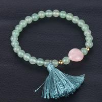 pierre gemme bracelet, poli, bijoux de mode & différents matériaux pour le choix & pour femme, 6mm, Longueur:Environ 7.09 pouce, Vendu par PC