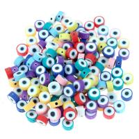 Polymer Ton Perlen , Einbrennlack, DIY, gemischte Farben, 5x10mm, 100PCs/Tasche, verkauft von Tasche