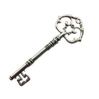 Zinc Alloy Key Pendants plated Sold By PC