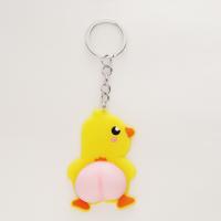 Bag Purse Charms Keyrings Keychains PVC Plastic with Zinc Alloy Cartoon Unisex 115mm Sold By PC