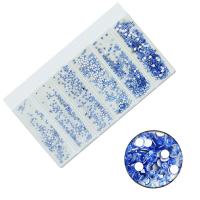 Glass Rhinestone Rhinestone Sticker, DIY & faceted, more colors for choice, 1.6-3mm, Approx 288PCs/Bag, Sold By Bag