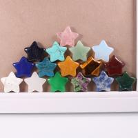 Gemstone Decoration, Star, polished, DIY & different materials for choice, 20x20x0.50mm, 10PCs/Lot, Sold By Lot