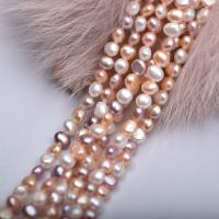Knap ferskvandskulturperle Beads, Ferskvandsperle, du kan DIY, 4-5mm, Solgt Per Ca. 36-38 cm Strand