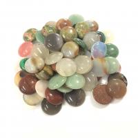 Natural Gemstone Cabochons Natural Stone Round DIY 30mm Sold By PC