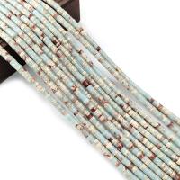 Jaspis impresyjny Koralik, Kolumna, DIY, dostępnych więcej kolorów, 2x4mm, sprzedawane na około 14.96 cal Strand