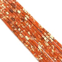 Impression Jasper Beads, Rectangle, DIY, more colors for choice, 2x4mm, Sold Per Approx 14.96 Inch Strand